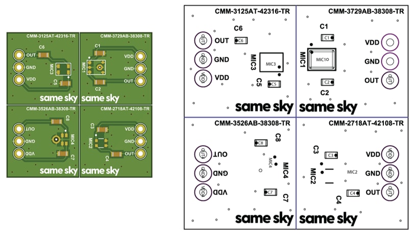 Same Sky DEVKIT-MEMS-003 Microphone Development Kit